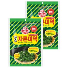 오뚜기 옛날 자른 미역, 50g, 2개