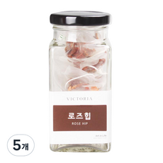 빅토리아 보틀 로즈힙 차, 1g, 10개입, 5개