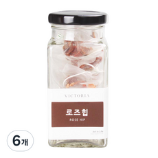 빅토리아 보틀 로즈힙 차, 1g, 10개입, 6개