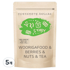우리가스토리 껍질 해바라기씨, 170g, 5개