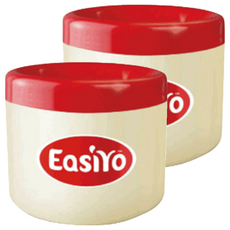EasiYo 便攜罐 250公克, 紐西蘭原裝進口, 每湯匙含百億乳酸菌, 2個, 紅色, 白色