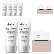 달바 워터풀 마일드 선크림 SPF50+ PA++++ 50ml 2p + 샘플 키트 15ml 세트, 3개