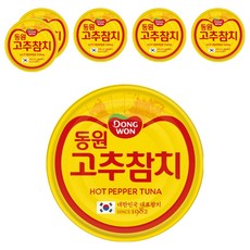 동원참치 고추 참치, 150g, 6개
