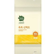 그린핑거 촉촉선팩트 소프트블록 리필, 16g, 1개