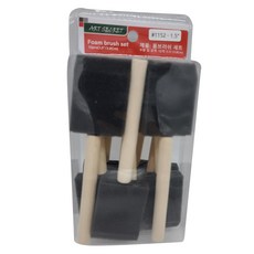 artsecret 藝術家的秘密 多用能海綿刷 12入, 1套, 黑色
