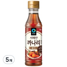 청정원 까나리 액젓, 500g, 5개