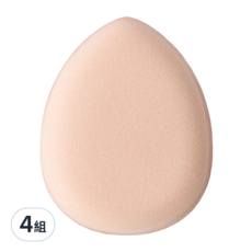 迷你指尖粉撲 Set, 20個入, 海綿材質, 4組