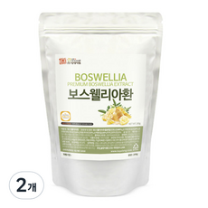 갑당약초 보스웰리아환 실속형 지퍼백, 2개, 200g