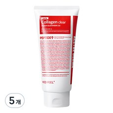 메디필 레드 락토 콜라겐 클리어 폼 클렌저 2.0, 300ml, 5개