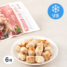 하림이닭 닭가슴살 큐브 오리지널 (냉동), 100g, 1개입, 6개 100g, 6개