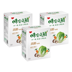 味全 高鮮味精 500g, 嚴選台灣契作蔬果原料製作, 原料通過農殘檢驗, 獨家日本造粒技術, 3盒