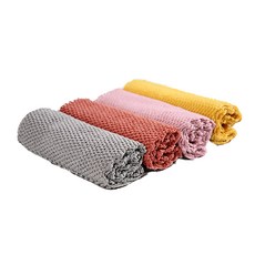 Masterclean珍珠超細纖維多用抹布4入, 混合色, 1入