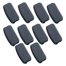 矽膠耐熱鍋柄手套, 灰色, 10個