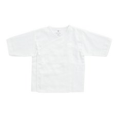 PUPO 日本製 優質紗布長肚衣, 適合2-6個月寶寶, 100%純棉紗布, 70cm, TJB-09102