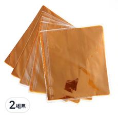 彩色包裝紙 黃色 50個入*5包, 23 x 25 厘米, 2套