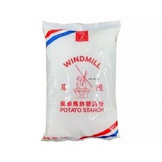 風車牌 馬鈴薯澱粉(太白粉) 600g/包,1入, 1包