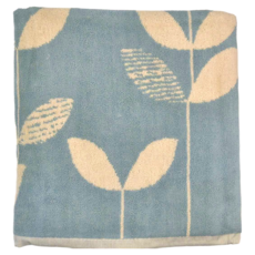 LIFE 來福牌 悠悠細苗加大枕巾 2入 (藍) 76*78CM 100%棉 台灣製, 76 x 78cm, 藍色, 1包