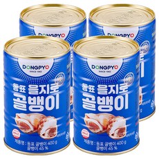 동표을지로 골뱅이 통조림, 400g, 4개