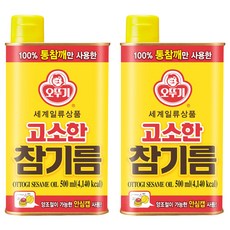 OTTOGI 不倒翁 香醇芝麻香油, 500ml, 2桶