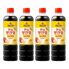 몽고간장 맛간장 조림 볶음용 만능간장, 900ml, 4개