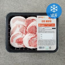 곰곰 한돈 뽈항정 (냉동), 500g, 1개 1개, 500g