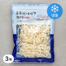 주문진어시장건어물 맛진미 오징어채 (냉동), 300g, 3개