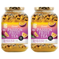NOKCHAWON 綠茶園 百香果茶果醬, 1kg, 2罐