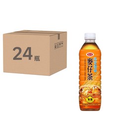 愛之味 冰萃漫香 無糖麥仔茶, 590ml, 24瓶