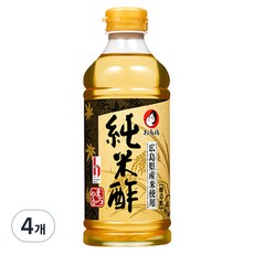 오타후쿠 준마이 쌀식초, 4개, 500ml