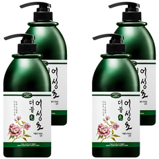 Doublemo 魚腥草花香強健髮根洗髮精, 1L, 4個