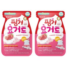 韓國 ivenet 優格豆豆餅乾, 草莓口味, 20g, 2包