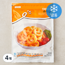 맥케인 스마일 감자튀김 (냉동), 700g, 4개