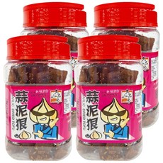 久品香 蒜泥狠 豆乾 原味, 350g, 4罐