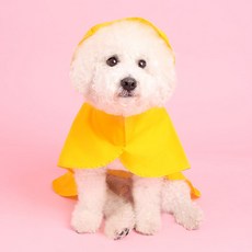 AWESOME KIDZ 小狗斗篷雨衣, 黃色的