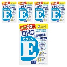 DHC 維他命E 90日份, 抗氧化，減少自由基產生，保護細胞健康, 90顆, 30.6g, 5包