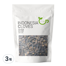 그린팟 정향, 200g, 3개