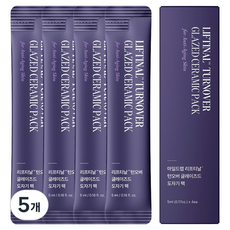 MILD LAB 陶瓷光澤緊緻面膜, 4入, 5個