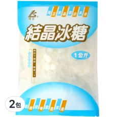 同正 結晶冰糖 1公斤, 1kg, 2包