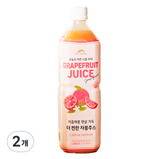네이쳐브릿지 지중해풍 햇살 가득 자몽주스, 2개, 1L