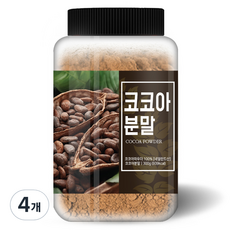 건강스토리 코코아 파우더, 300g, 1개입, 4개