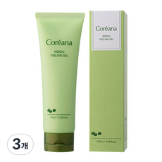 코리아나 녹두 필링 젤, 120ml, 3개