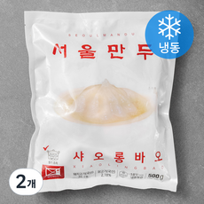 서울만두 샤오롱바오 (냉동), 2개, 500g