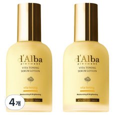 달바 비타 토닝 세럼 로션, 100ml, 4개