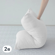 BLUE BIRD BEDDING 青鳥家居 飯店舒眠壓縮枕, 45x70公分 聚酯纖維表布 800g A級棉, 45 x 70cm, 2個