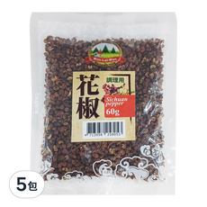 旺來旺 花椒 60g 調理用, 5包