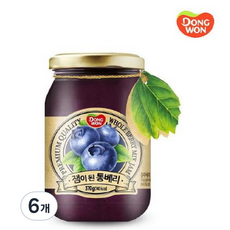 동원 잼이 된 통베리 370g 6개