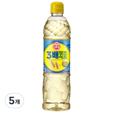 오뚜기 3배 양조식초, 900ml, 5개