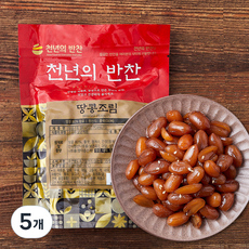 천년의반찬 땅콩조림, 300g, 5개