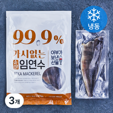 어부가보낸선물 99.9% 가시없는 순살 임연수 (냉동), 400g, 3개