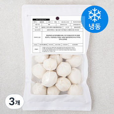 김재규우리떡연구소 굳지않는 흰 깨송편 (냉동), 500g, 3개